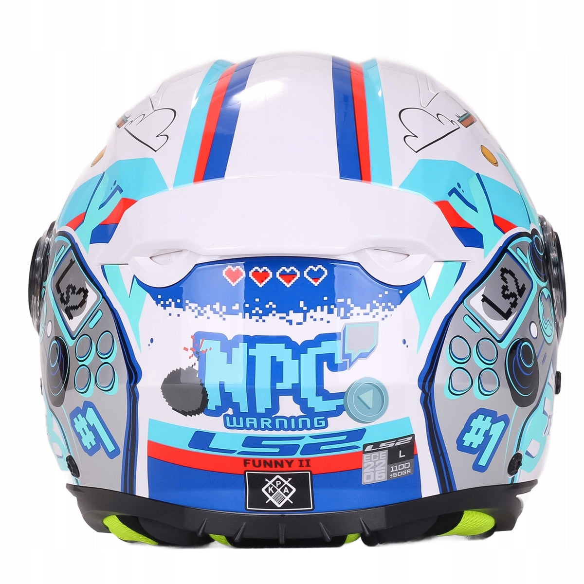 Children's Motorcycle Helmet LS2 OF622 FUNNY II NEXT LEVEL Open Size M Manufacturer's catalog number AK3662224024
