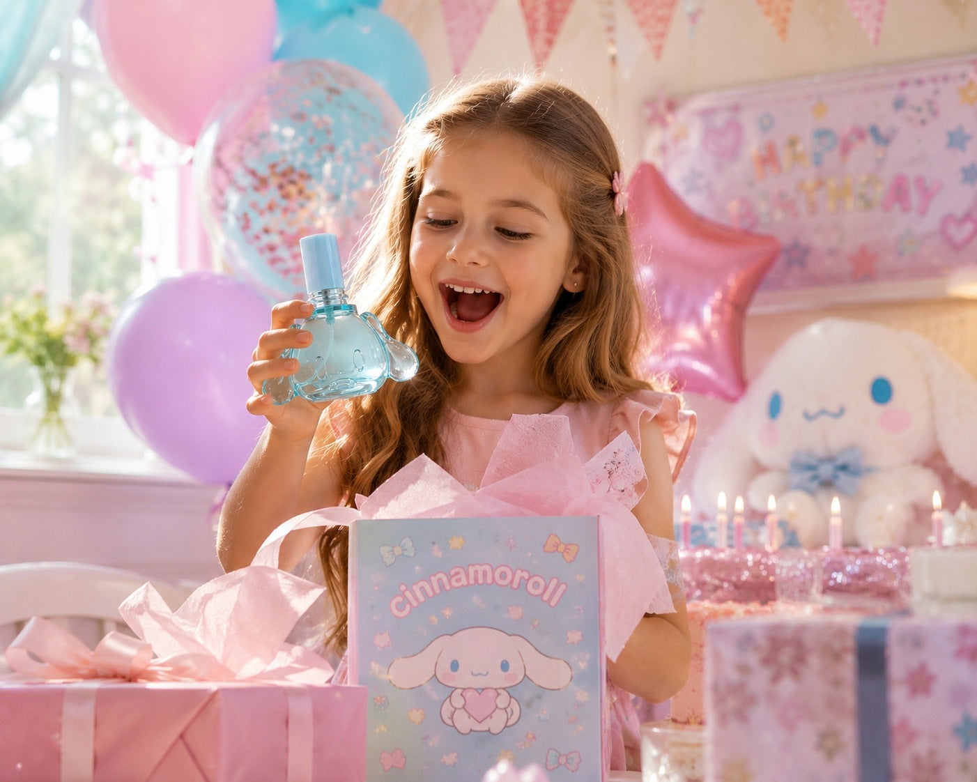 Children's Perfume Kuromi Cinnamoroll 50ml Perfumed Water Floral Manufacturer code Prezent dla 7 8 9 10 11 12 latki kuromi