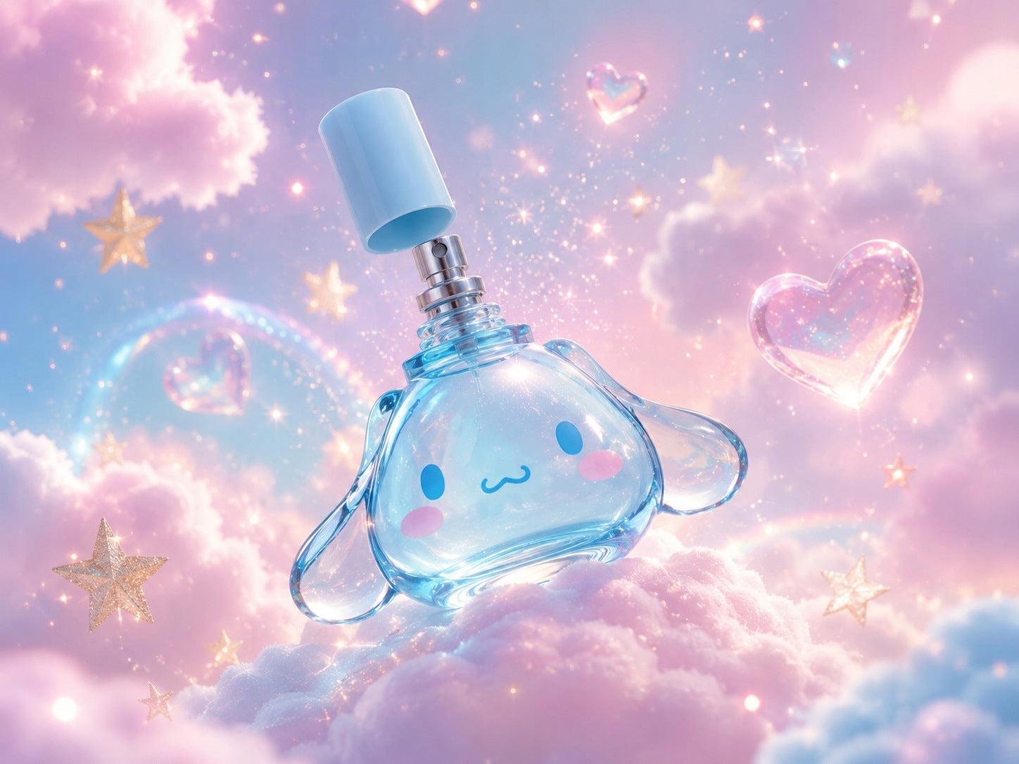 Children's Perfume Kuromi Cinnamoroll 50ml Perfumed Water Floral Packaging status original