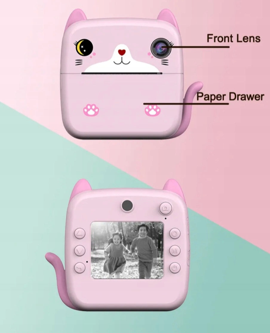 Children's Photography Camera THD Pixels A21 Pink Batteries included yes