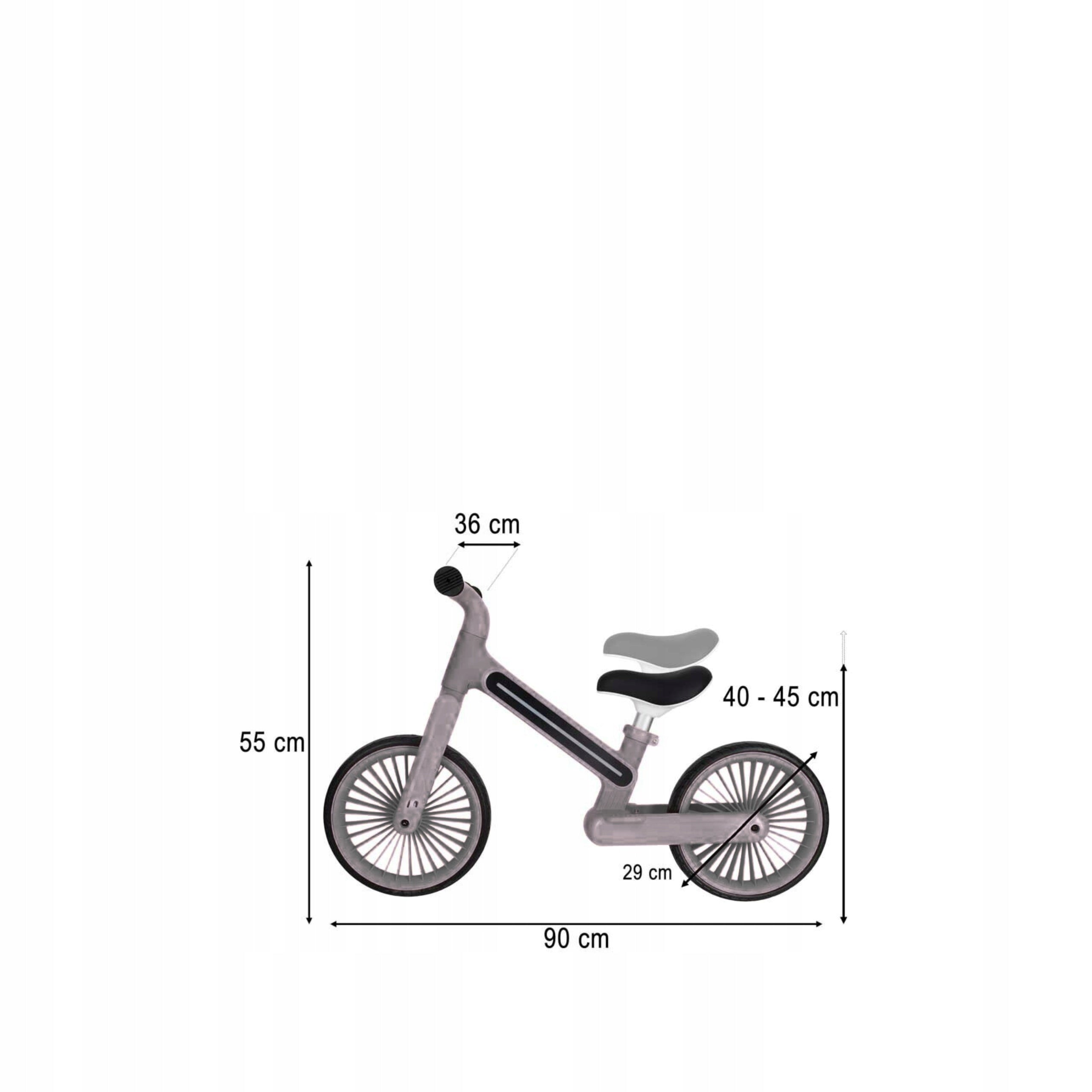 Children's Running Bike 12" LED Lightweight Adjustable Seat 2+ Kid's age 2＋ years