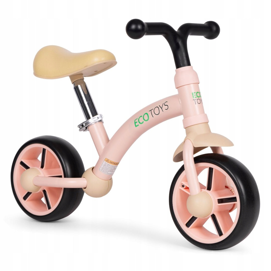 Children's Running Bike Adjustable Saddle Pink Age 3+ Ecotoys Manufacturer code 5907999780782