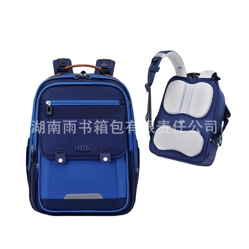 Children's School Backpack Boy Girl Blue Superlkiwy Large