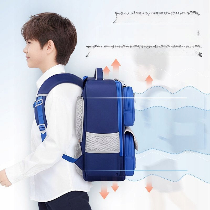 Children's School Backpack Purple With Mint Oxford Water Resistant Small Brand no brand