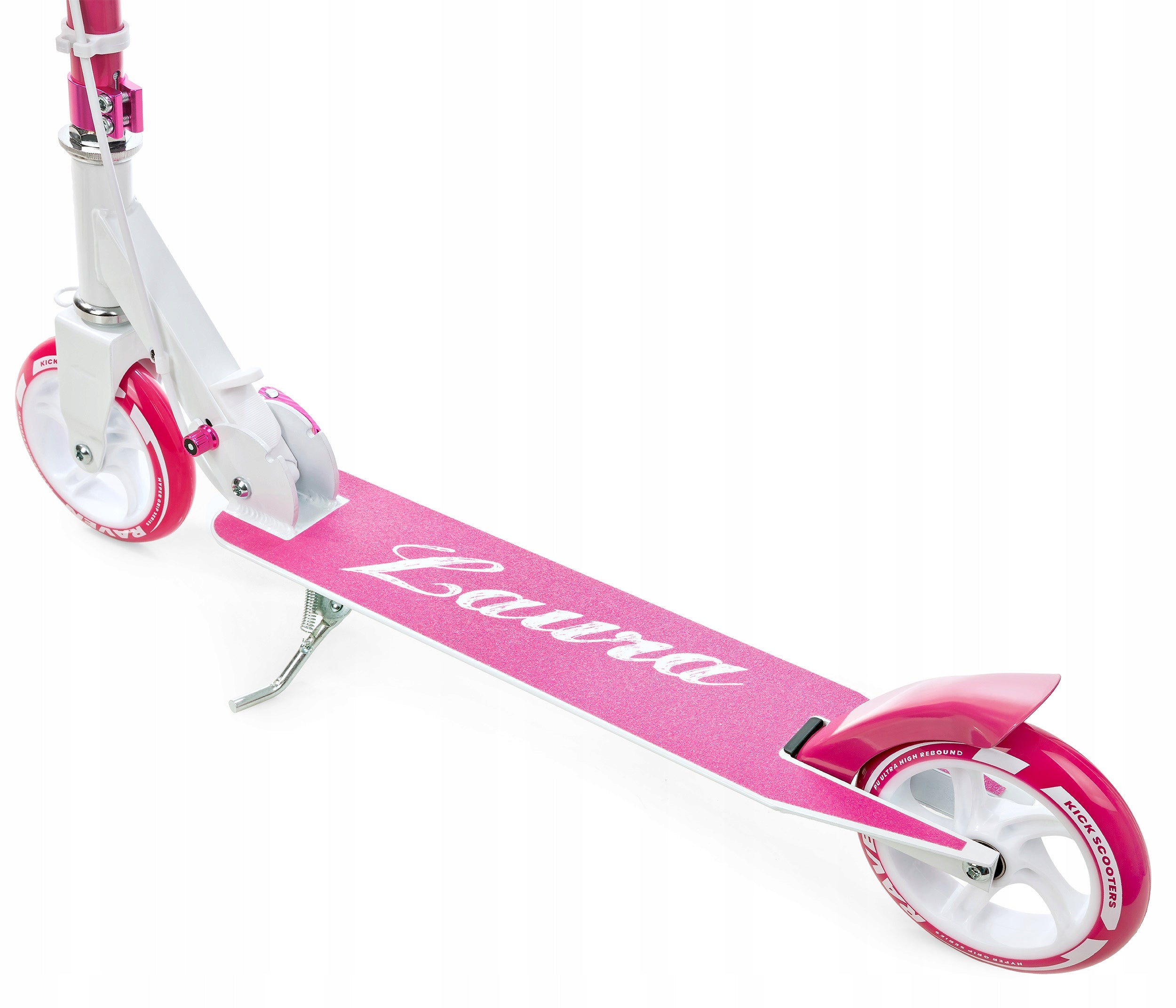 Children's Scooter Folding RAVEN Laura 145mm with brake Wheels natural rubber