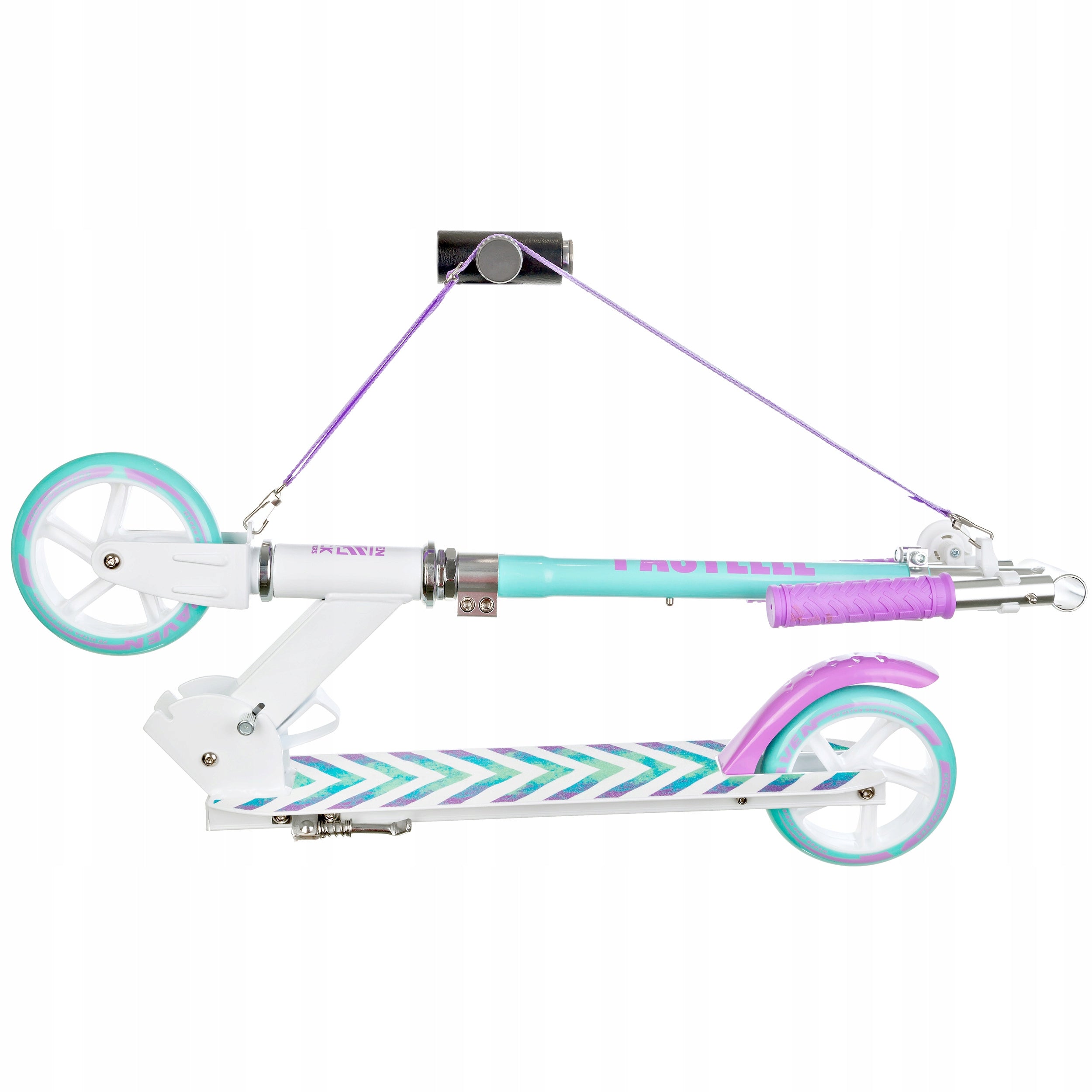 Children's Scooter Folding for children RAVEN Pastelle 145mm with bell EAN (GTIN) 5903576024997