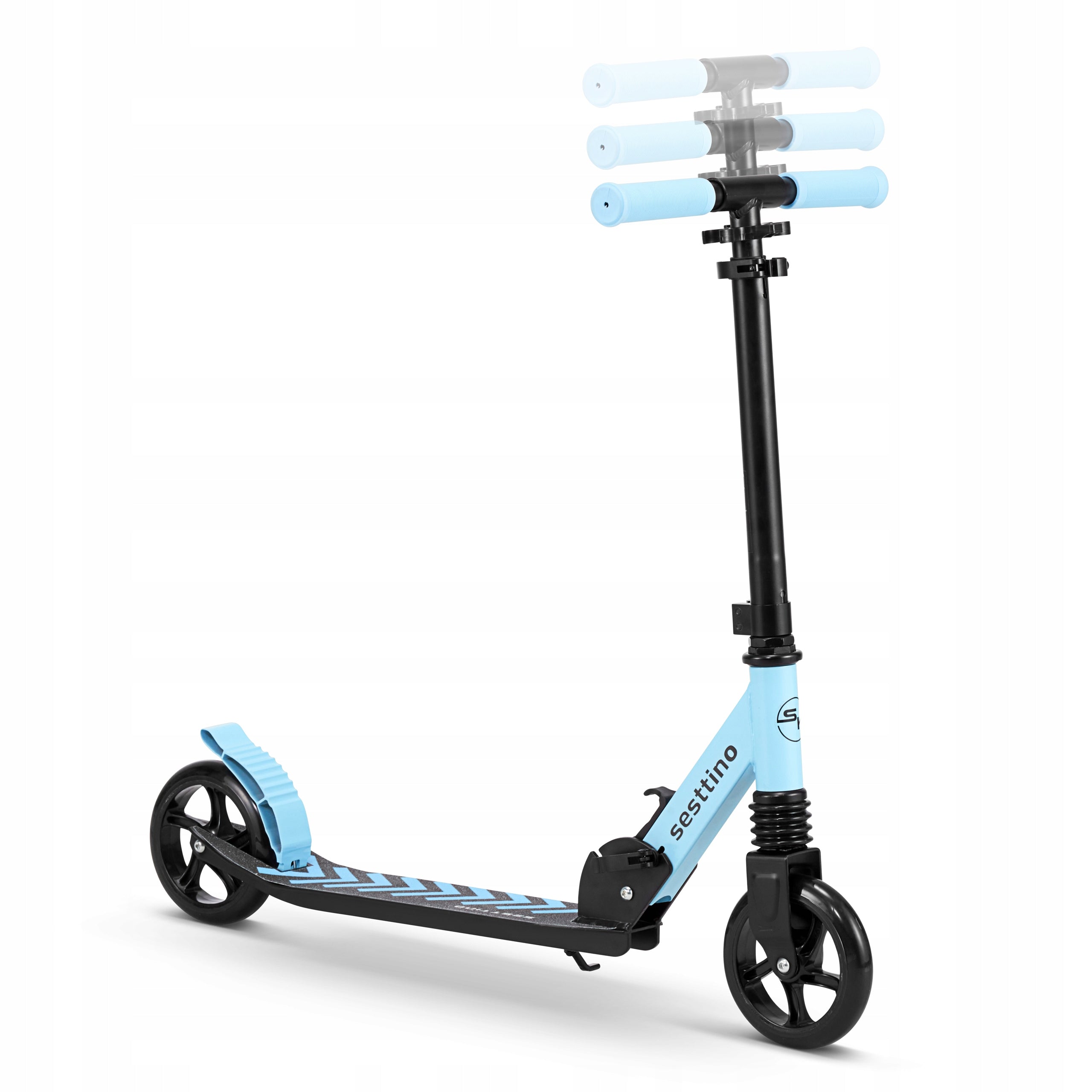 Children's Scooter Sesttino Space Learning to Ride Safe For Gift Color black blue