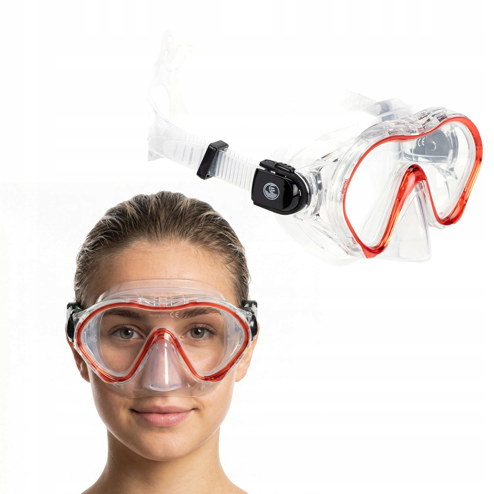Children's Swimming Diving Mask SNORKELING AQUASTIC Minke