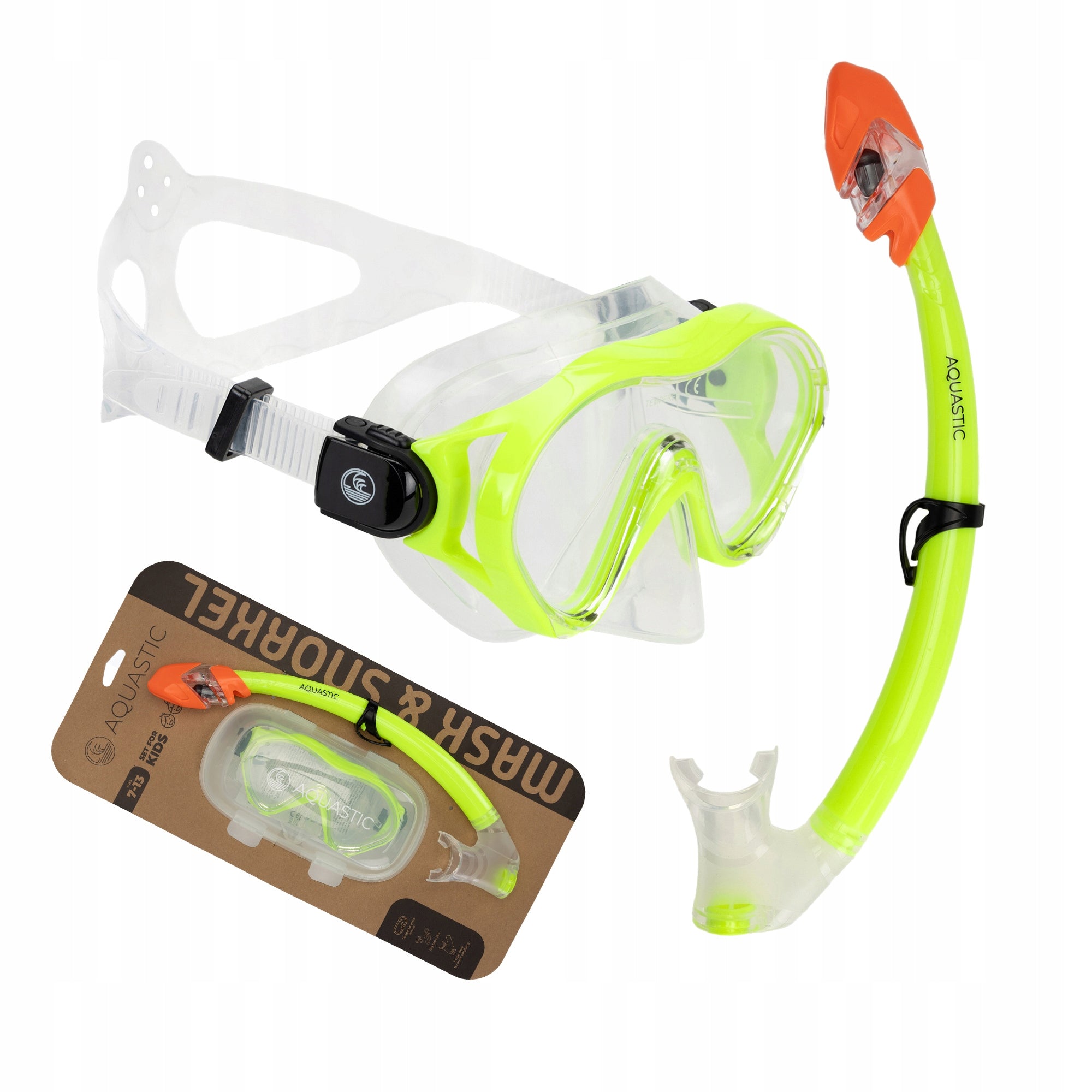 Children's Swimming Diving Set SNORKELING AQUASTIC MASK PIPE