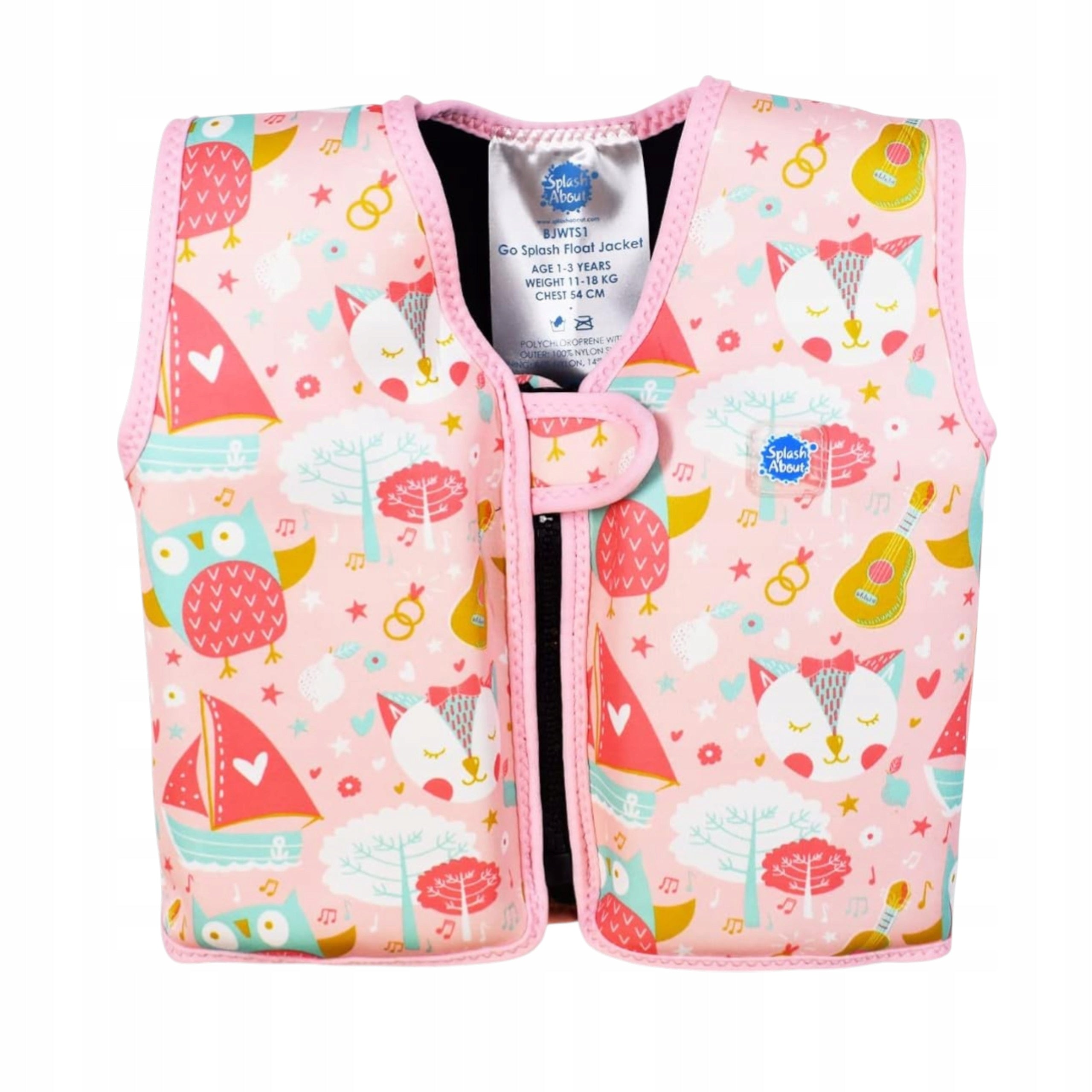 Children's Swimming Pool Vest Beach 1-3 Years And 11-18k GoSplash Packaging status original