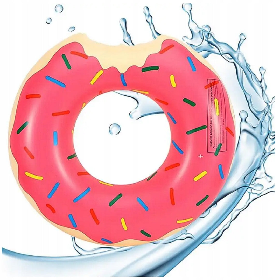 Children's Swimming Wheel STRAWBERRY DONUT Pink Donut 70# Manufacturer code DONUT Różowy PĄCZEK 70#