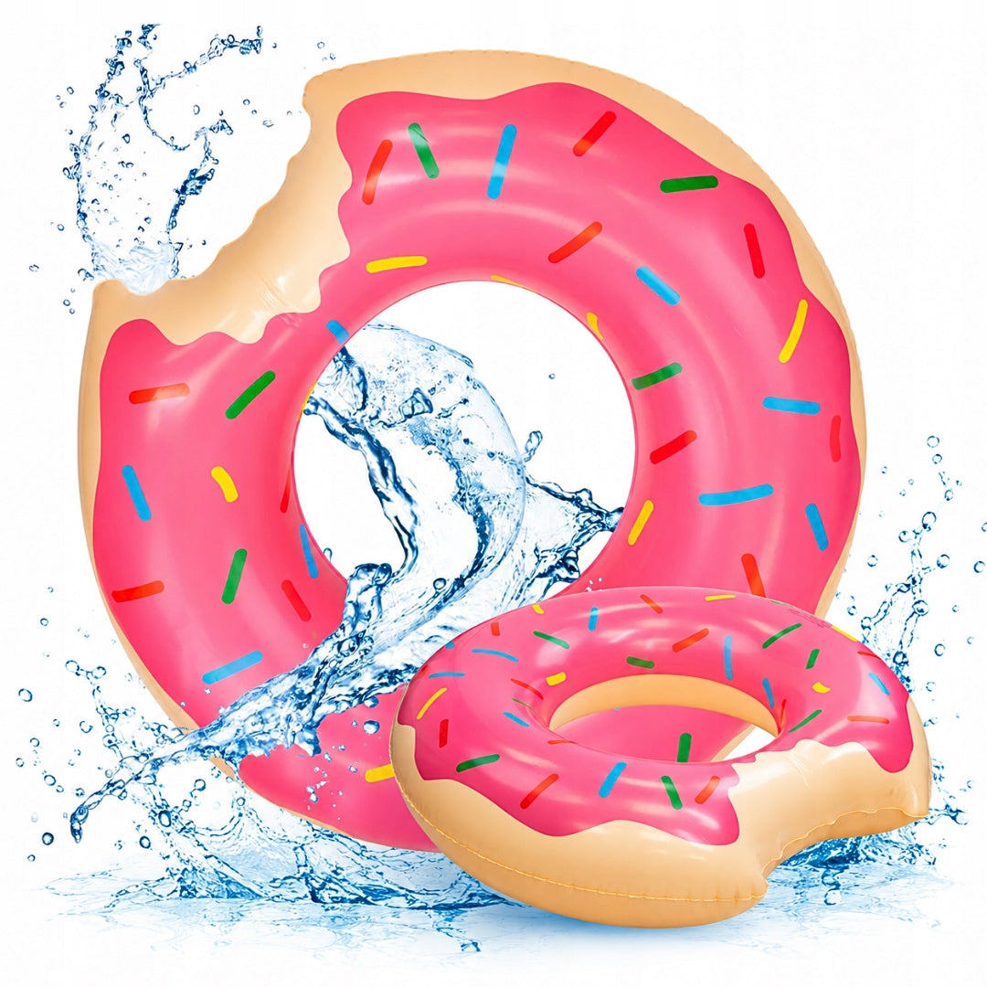 Children's Swimming Wheel STRAWBERRY DONUT Pink Donut 70#