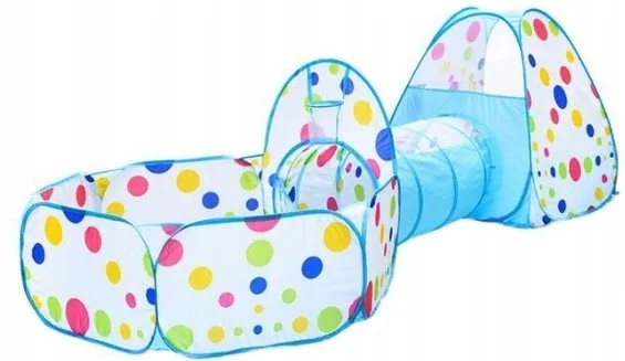 Children's Tent House for Garden Home Pool with Ball Tunnel Folding Du Packaging status original