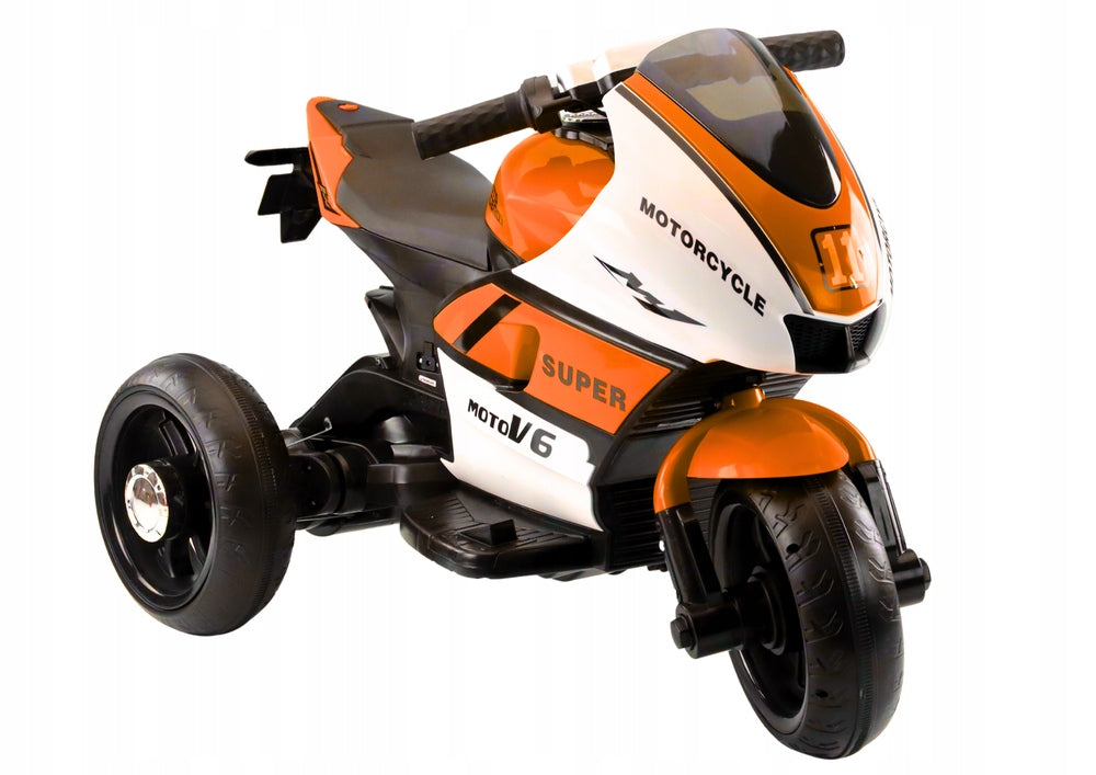 Children's Tricycle HT-5188 LED MP3 Lights Orange