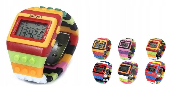 Children's Watch For Lego Blocks Color Selection Brand no brand