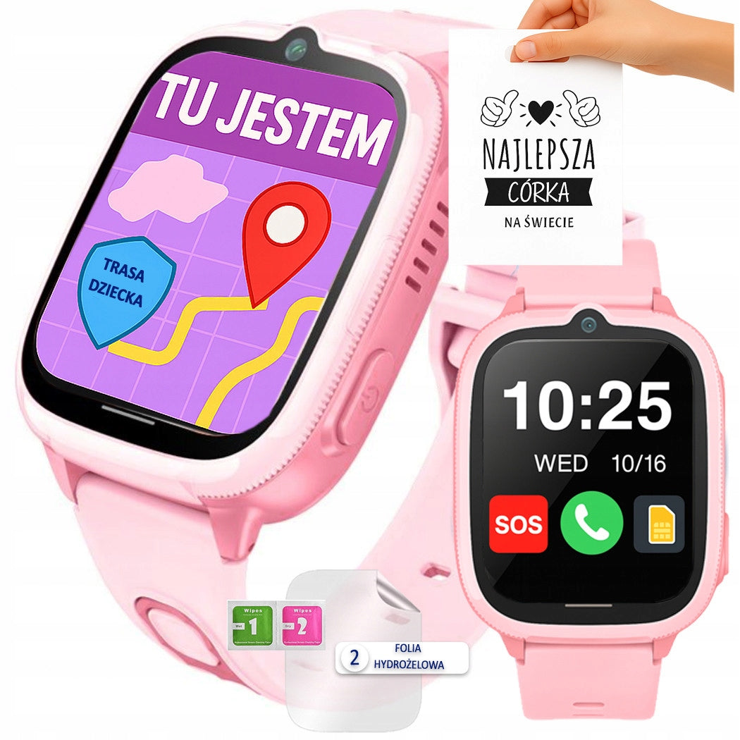Children's Watch Smartwatch 4G + SIM | LBS WiFi Locator | SOS Camera