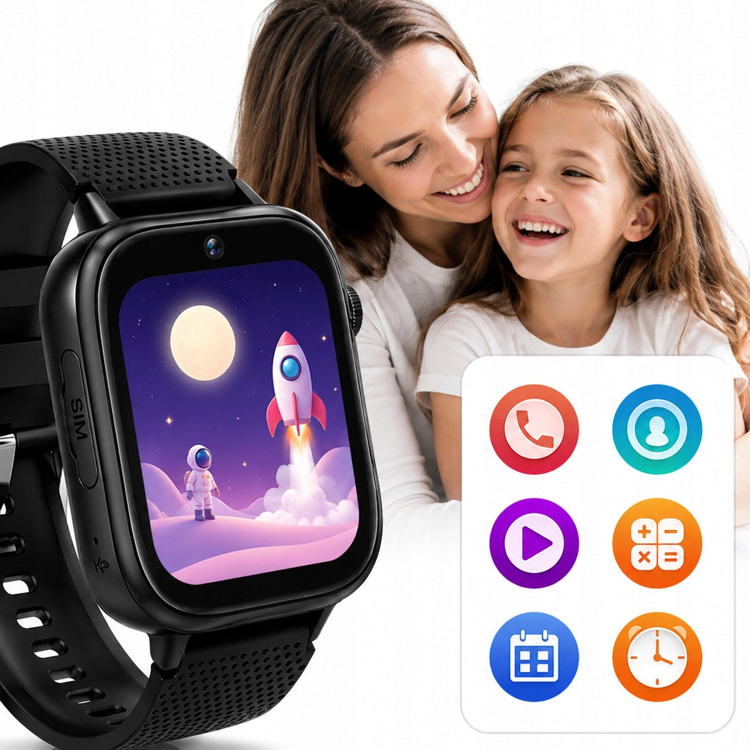 Children's Watch Smartwatch GPS ! 4G + SIM | LBS WiFi Locator | Camera Brand Rubicon