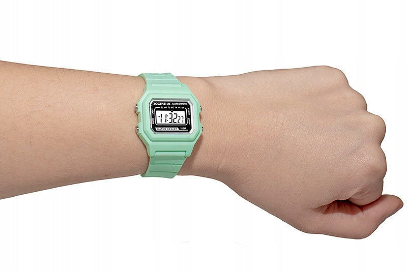 Children's Watch XONIX Silicone Strap Oldschool Batteries included yes