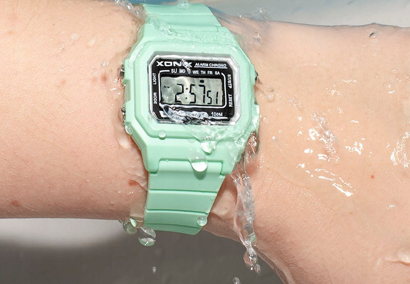 Children's Watch XONIX Silicone Strap Oldschool Brand Xonix