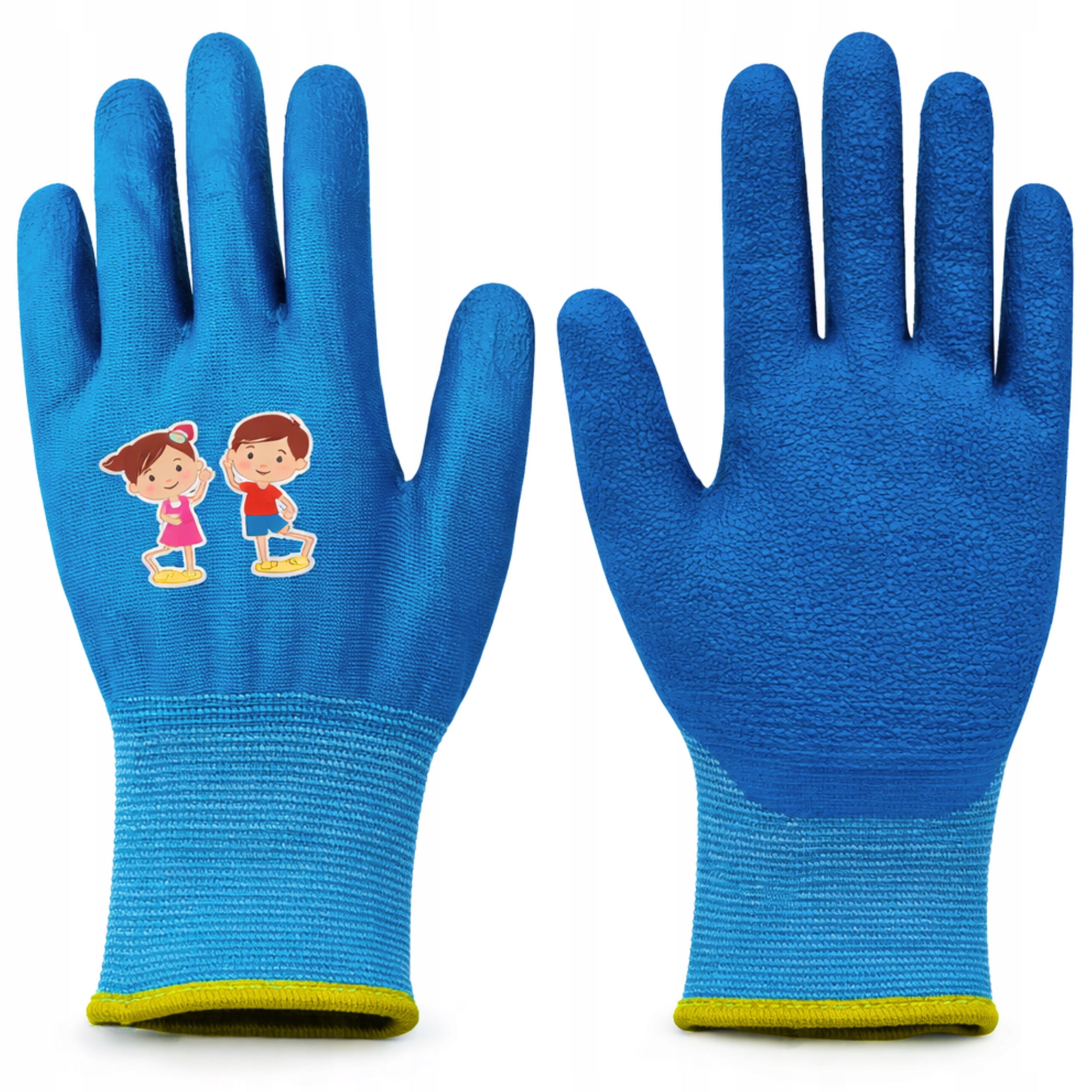 Children's Work Gloves Garden Gloves Elastic Latex 3 Pairs Medical device no