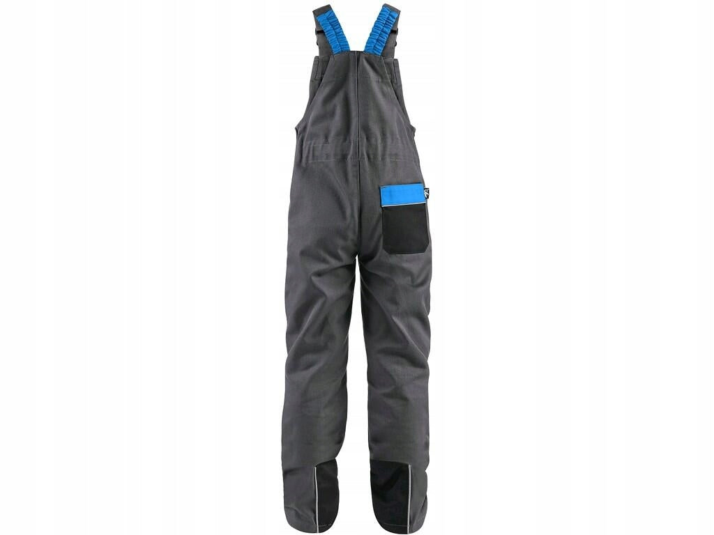 Children's Work Pants Gardeners Reinforced Adjustable BLUE r150 Manufacturer code 1030-012-697-15