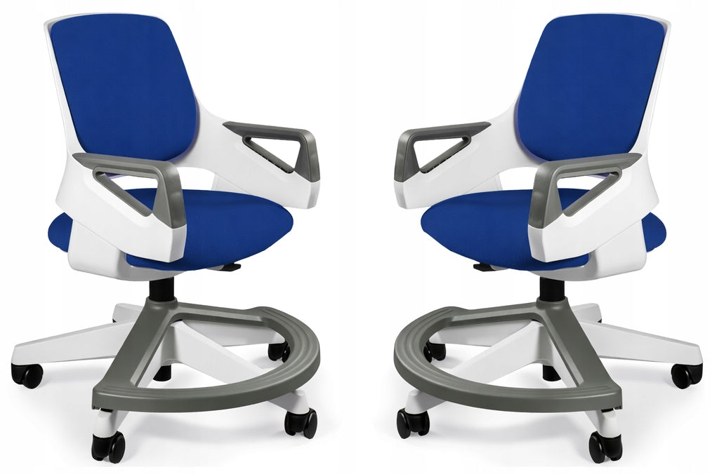 Children's armchair ROOKEE BL415 Royal Blue adjustable growing 4 to 14 years 100 kg