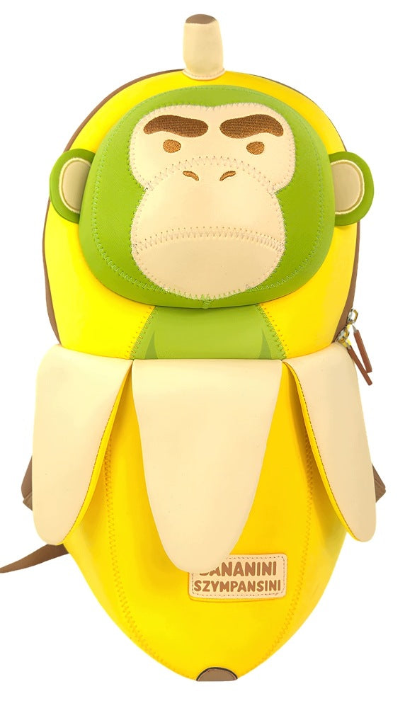 Children's backpack 3D Bananini Chimpanzee neoprene ROTWEAR