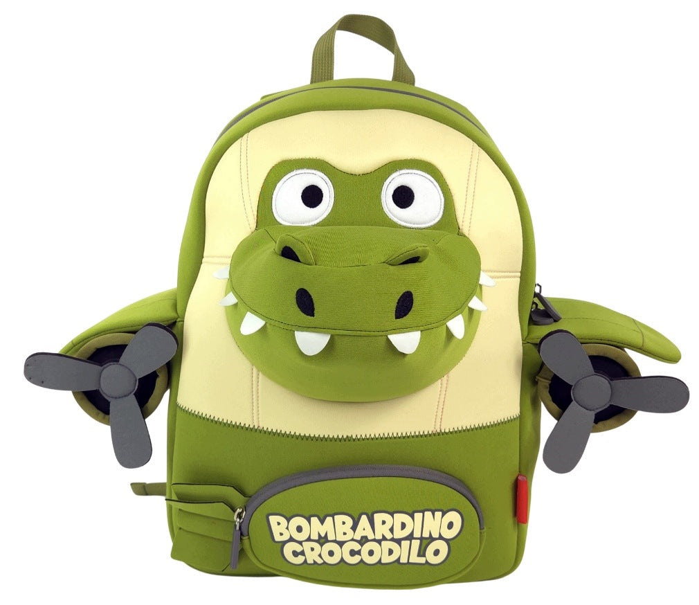 Children's backpack 3D Bombardino Crocodilo neoprene ROTWEAR