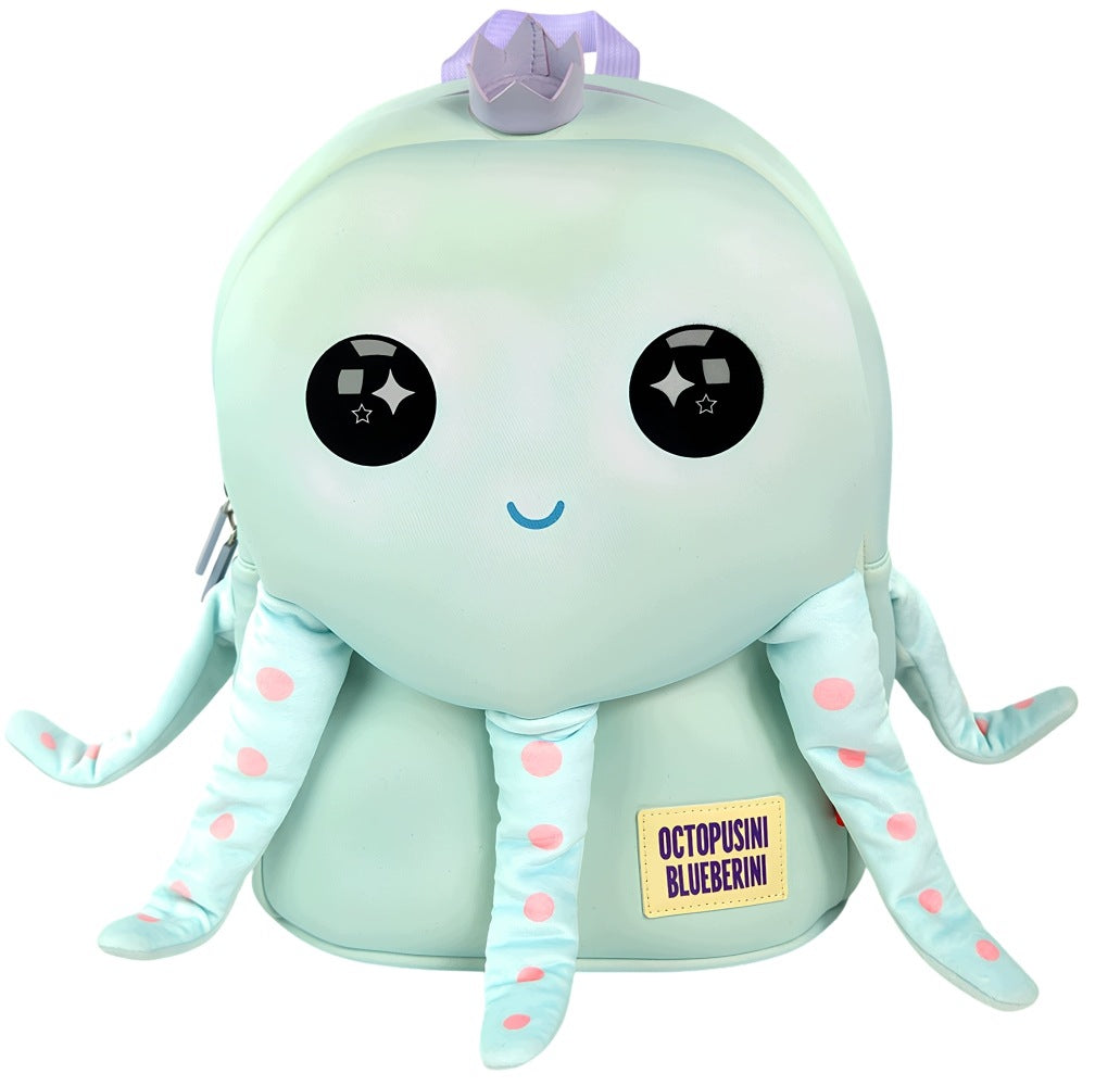 Children's backpack 3D Octopusini Blueberini neoprene ROTWEAR