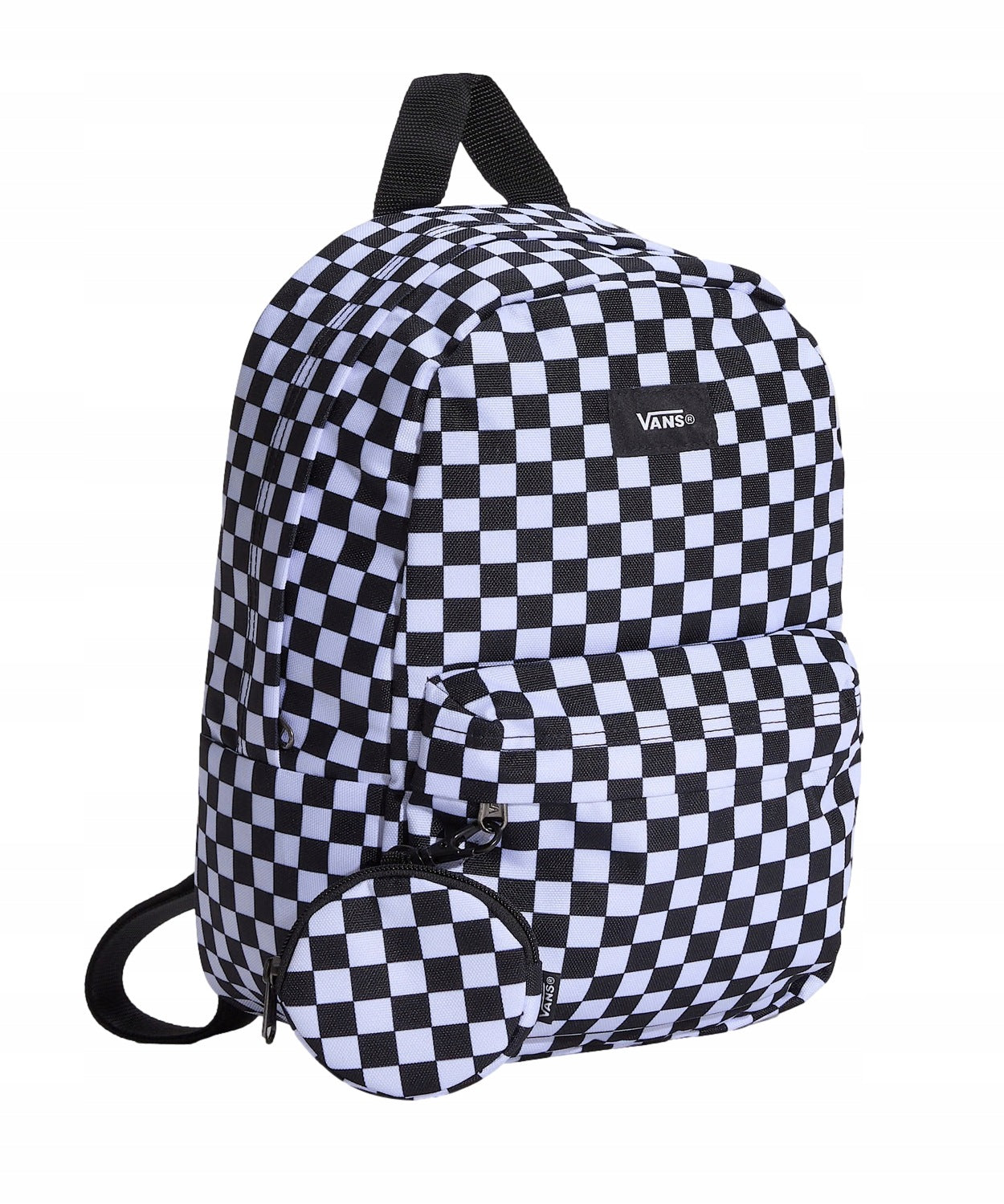 Children's backpack Vans OLD SKOOL MINI BACKPACK VN000Q9AY28 White/Black OS Main pattern plain