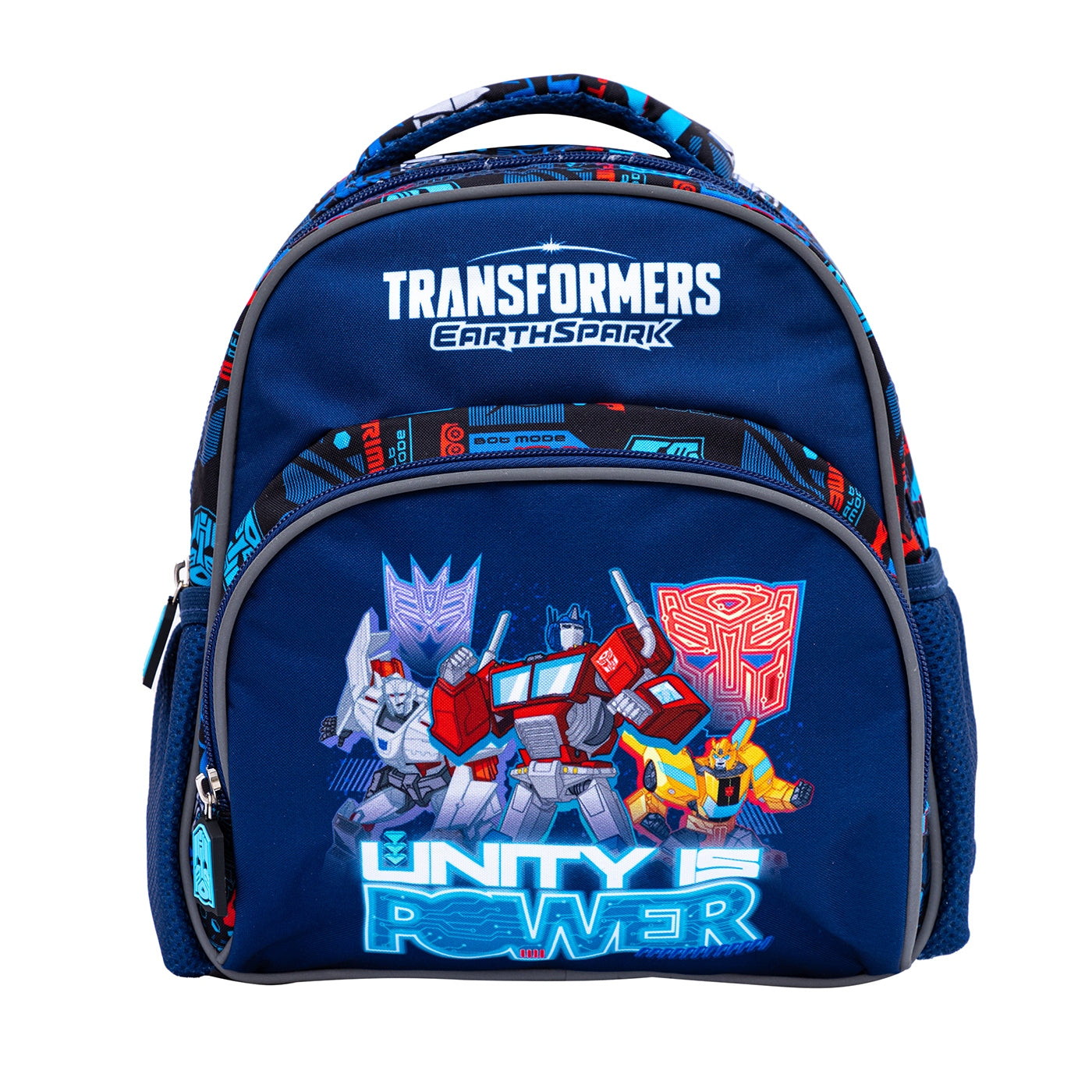 Children's backpack single compartment TRANSFORMERS blue perfect gift