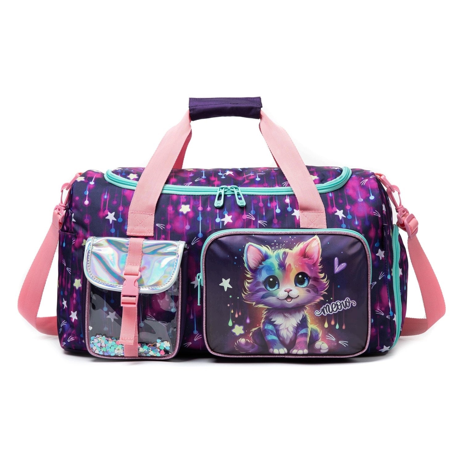 Children's bag - with shoe compartment - for girls