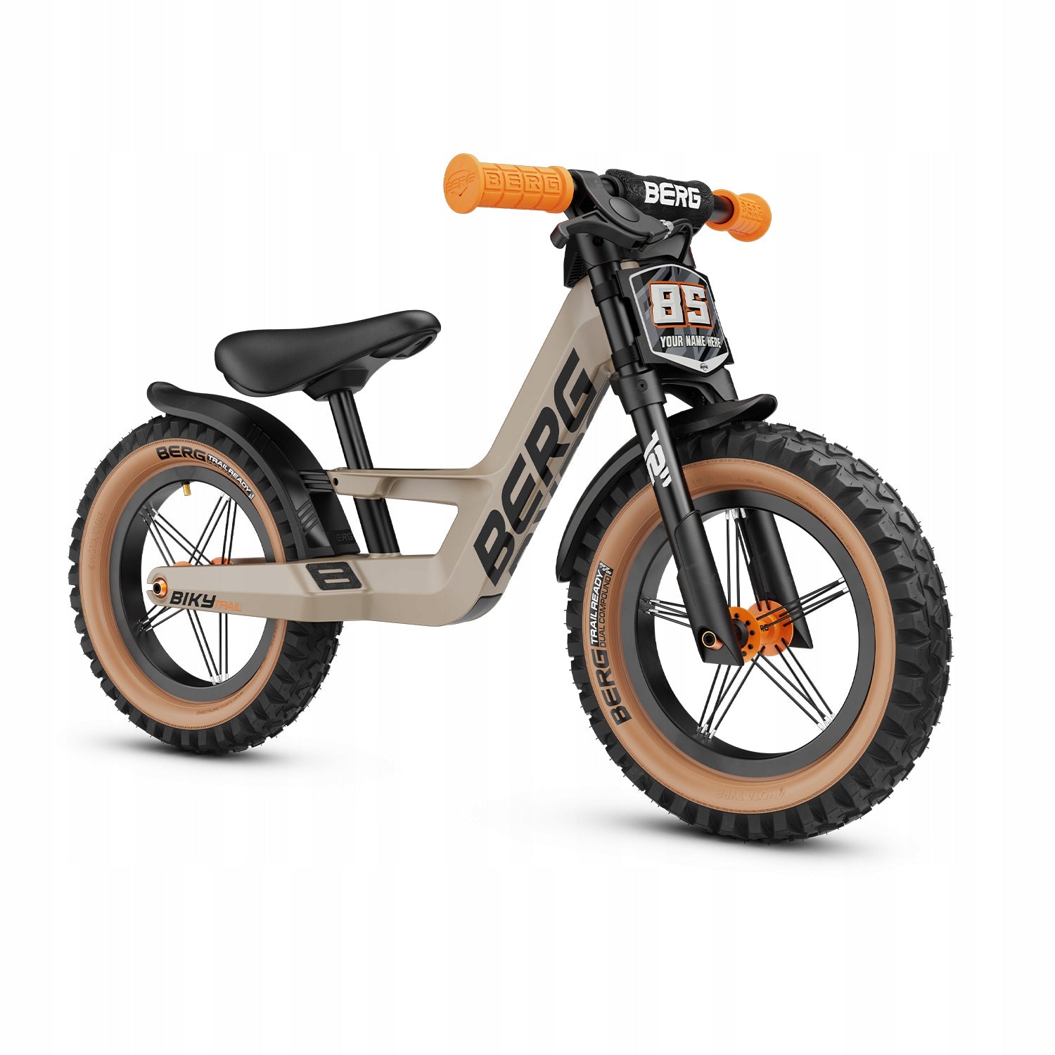 Children's balance bike BERG Biky Trail 12 inches from 2,5 sand