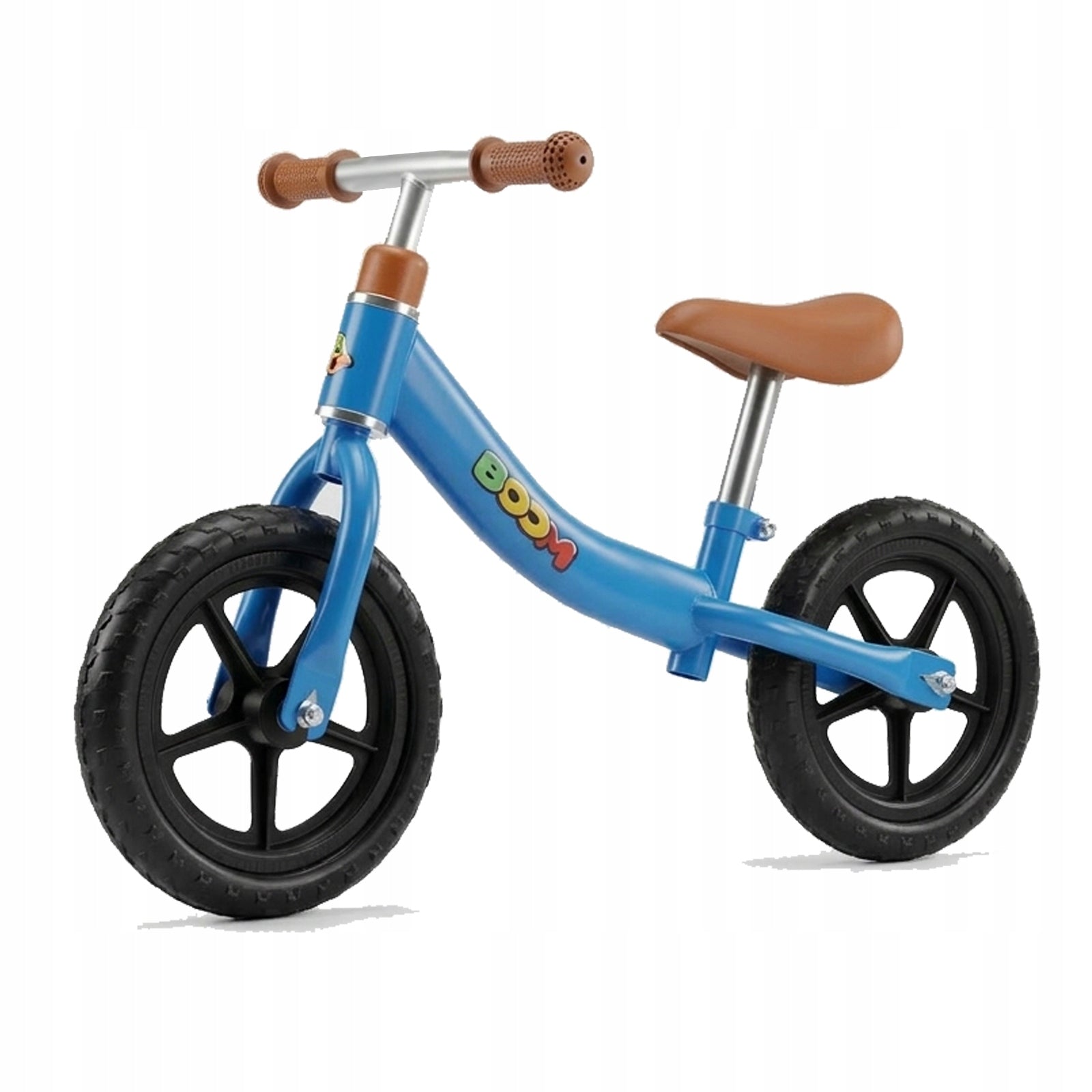 Children's balance bike BOOM foam tires light 1,5 kg BLUE