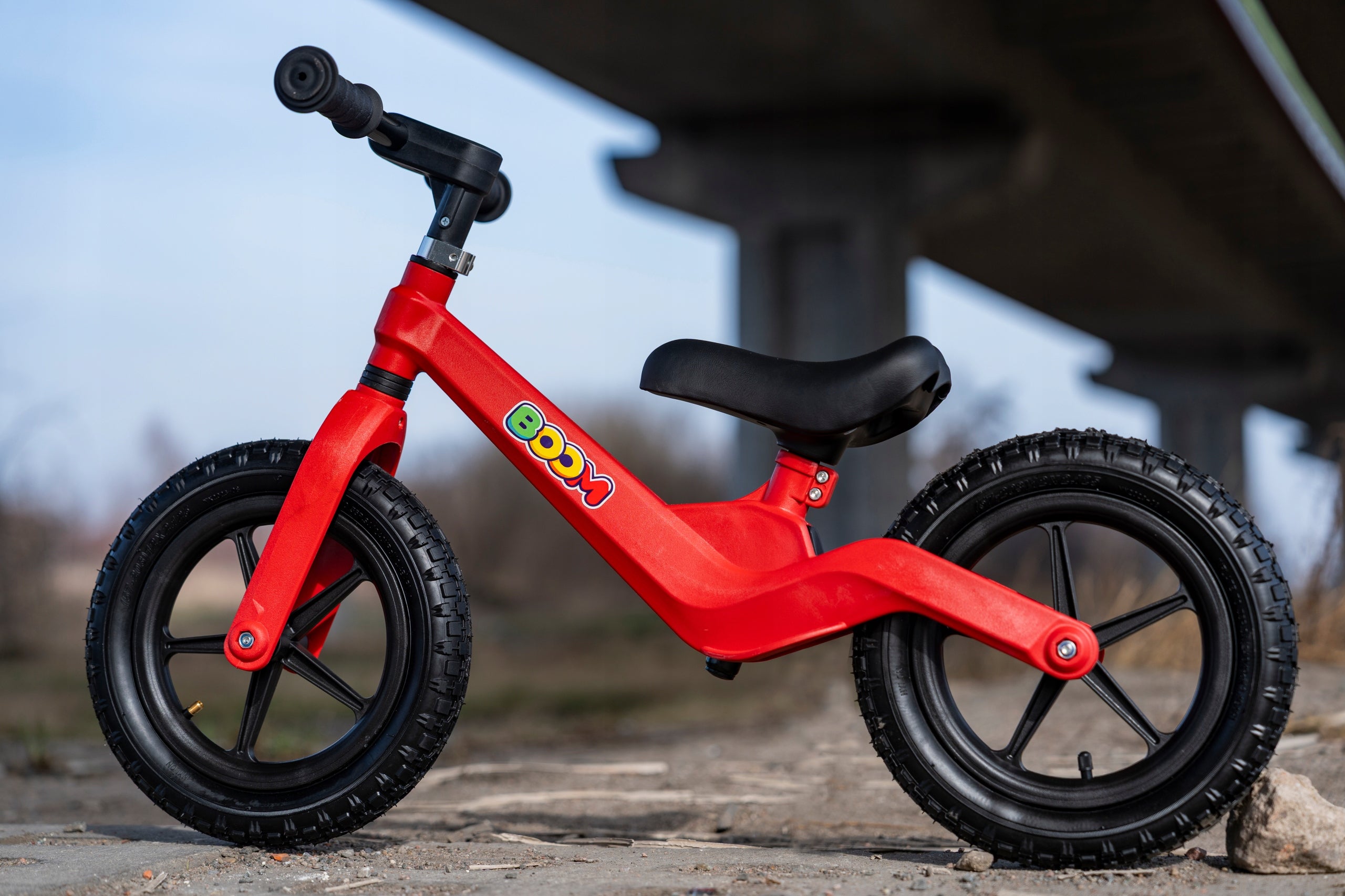 Children's balance bike BOOM light red Brand no brand