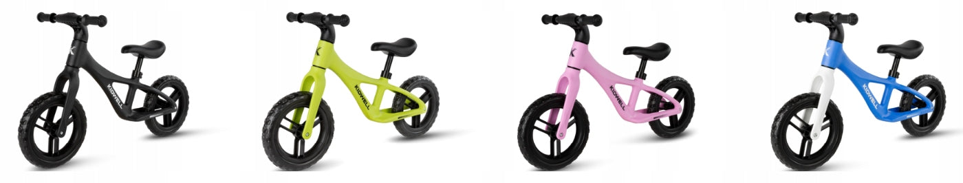Children's balance bike Kidwell Jogo Black Color black