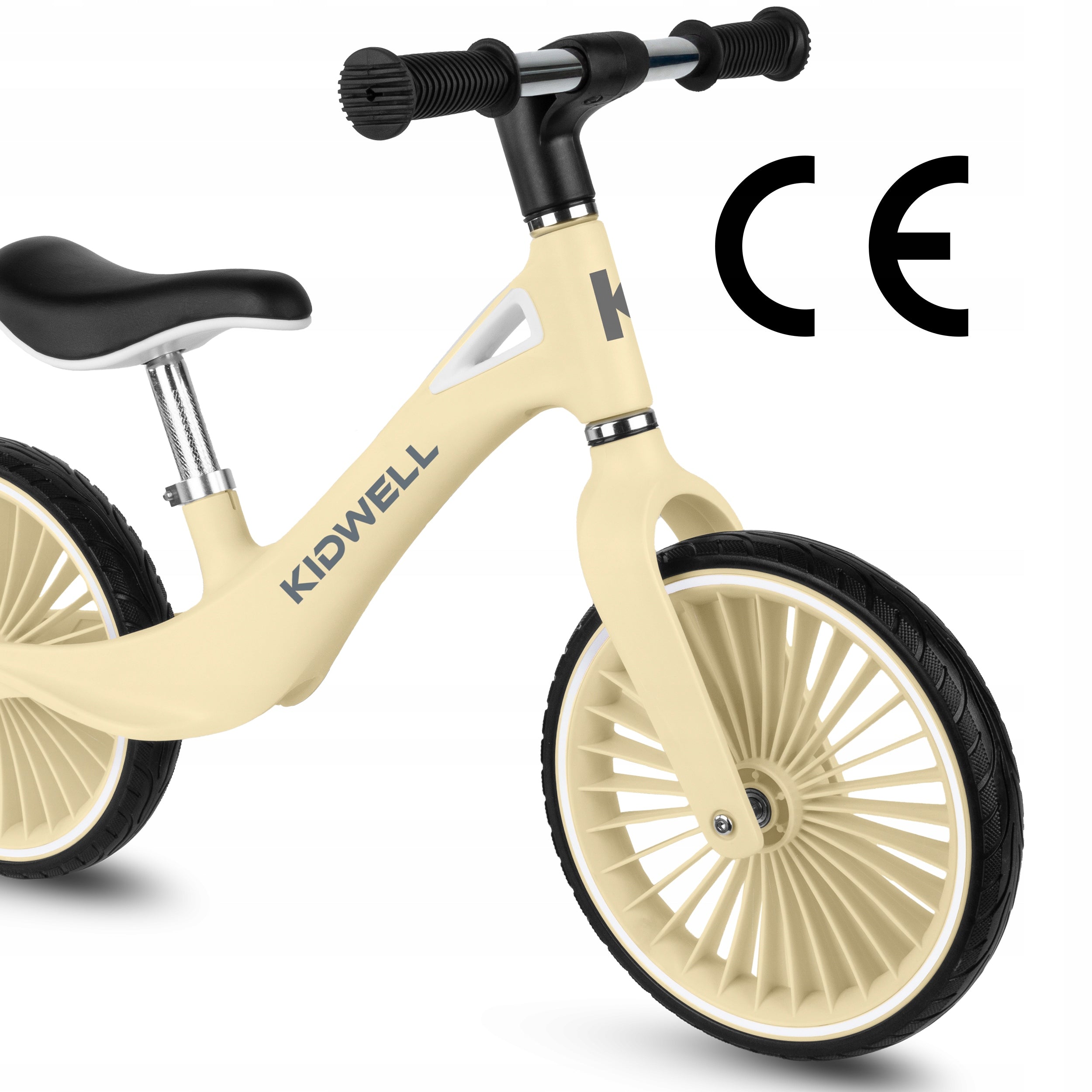 Children's balance bike Kidwell Nix Yellow yellow Kid's age 2＋ years