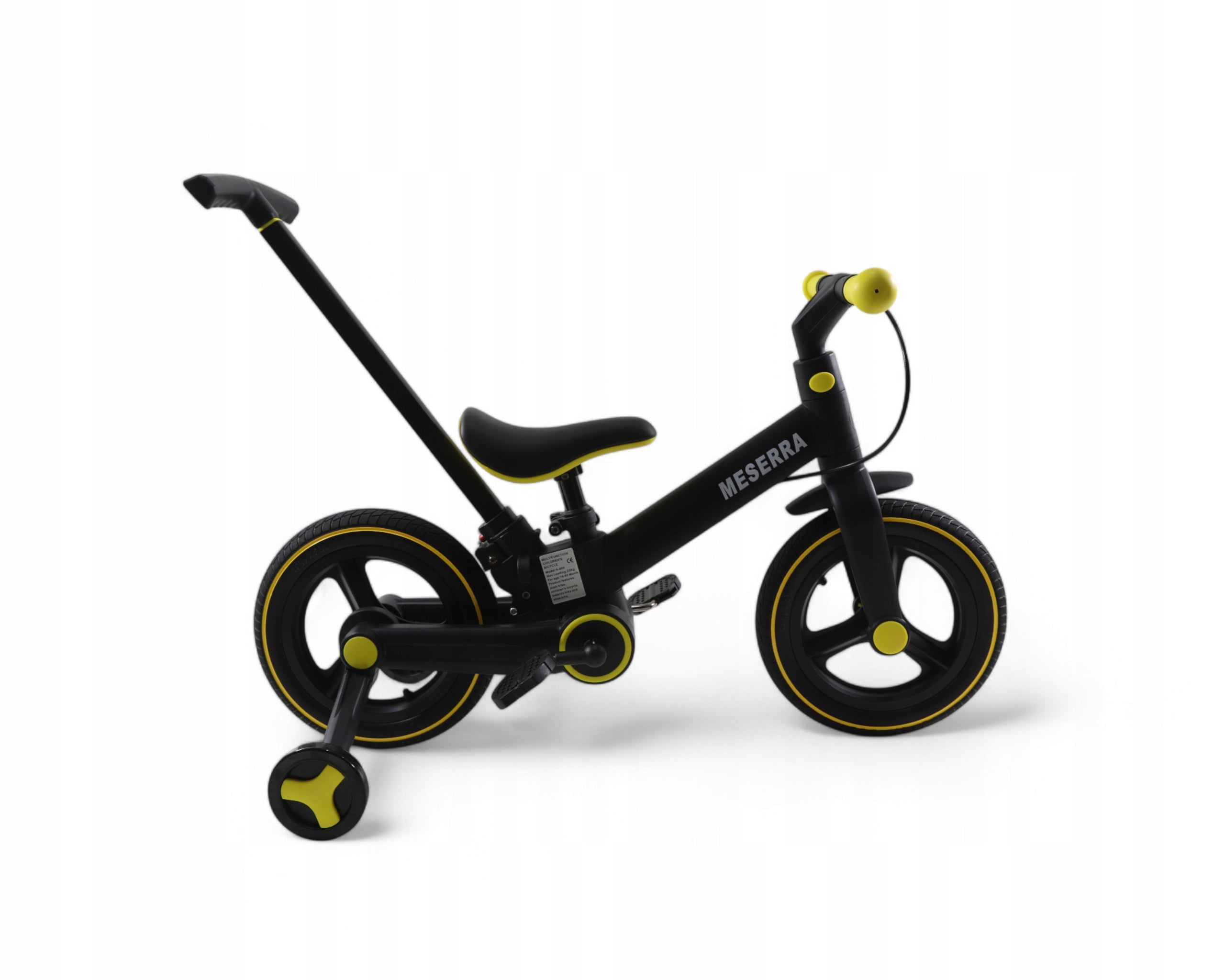 Children's balance bike Messera wheels 12 inches multifunctional cross-country Manufacturer code Messera