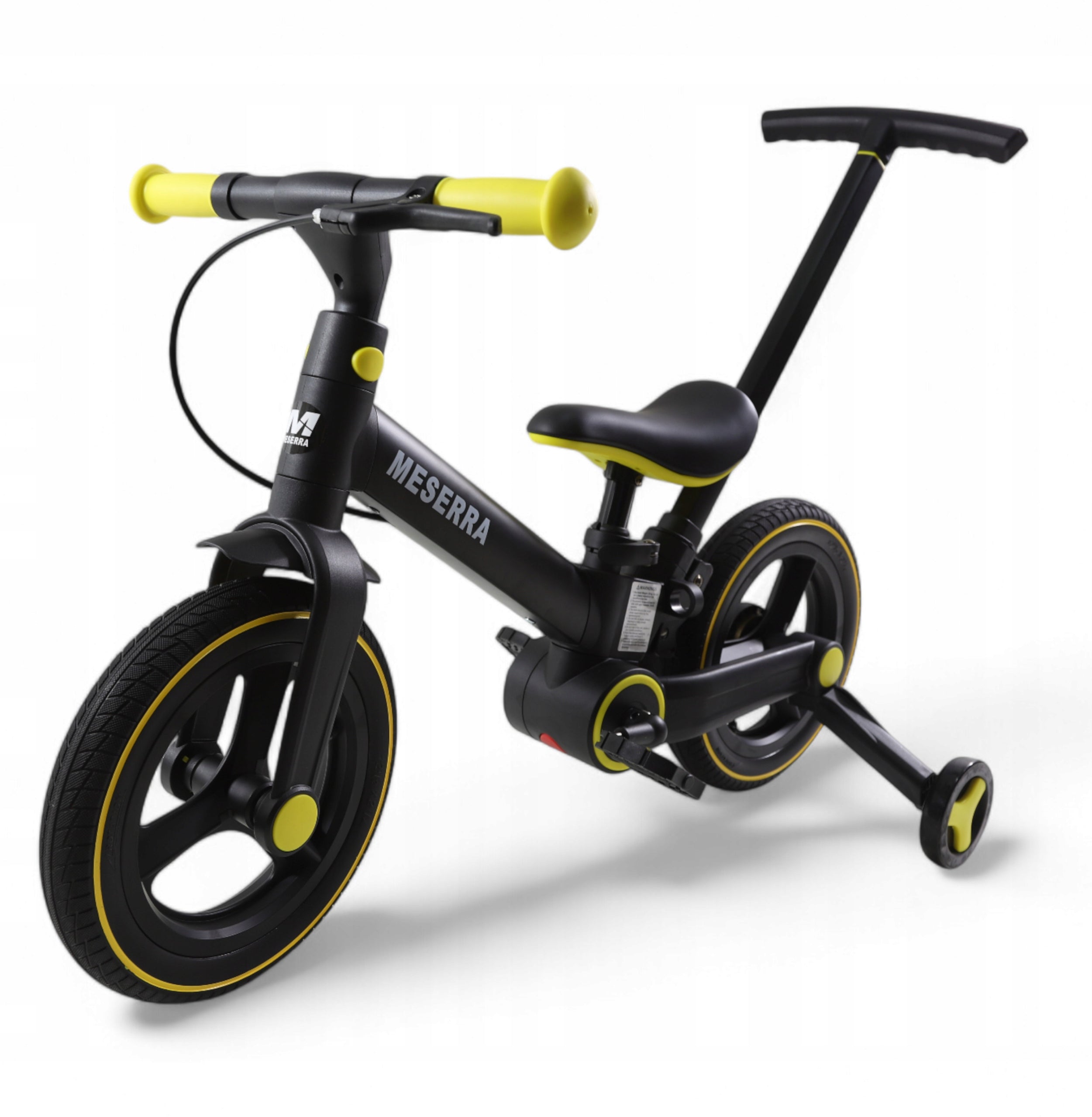 Children's balance bike Messera wheels 12 inches multifunctional cross-country