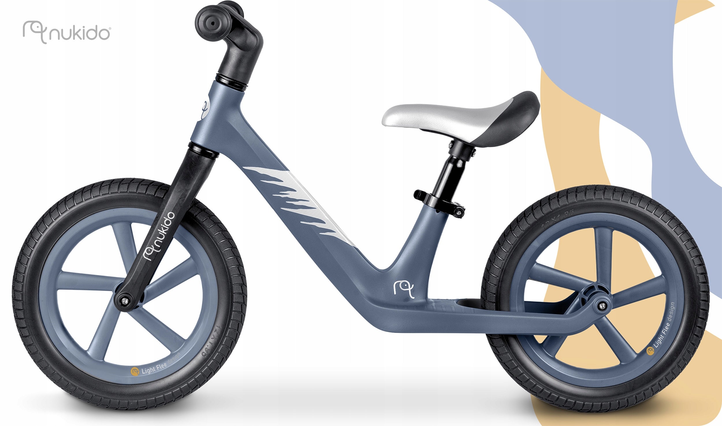 Children's balance bike Nukido Light Flee light Model Light Flee