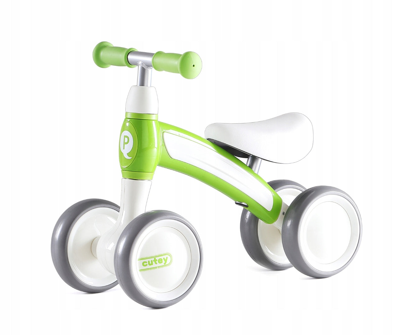 Children's balance bike Ride-on vehicle Qplay Cutey pusher Green Brand Qplay