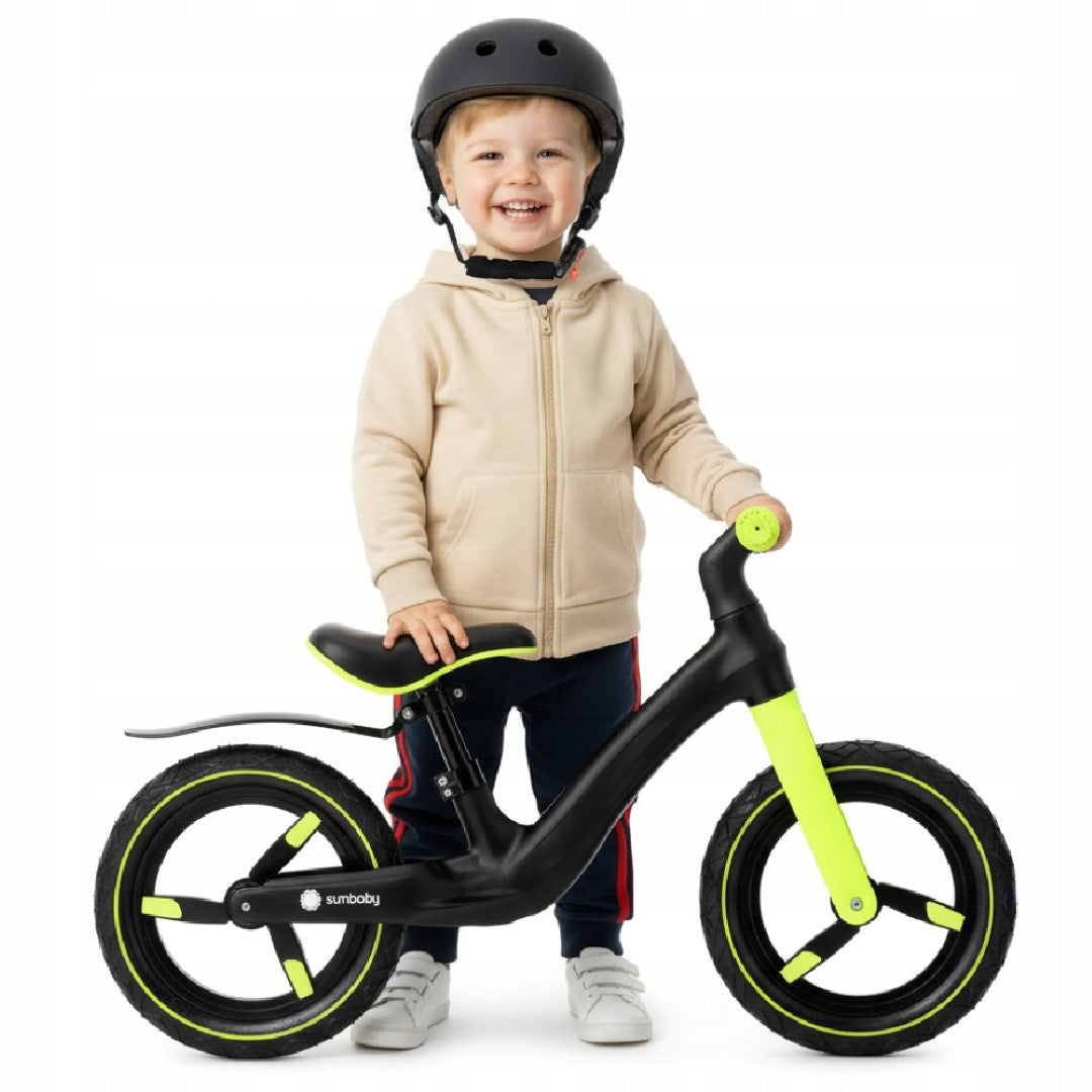 Children's balance bike SPORT nylon Lightweight Mudguard wheels pumped