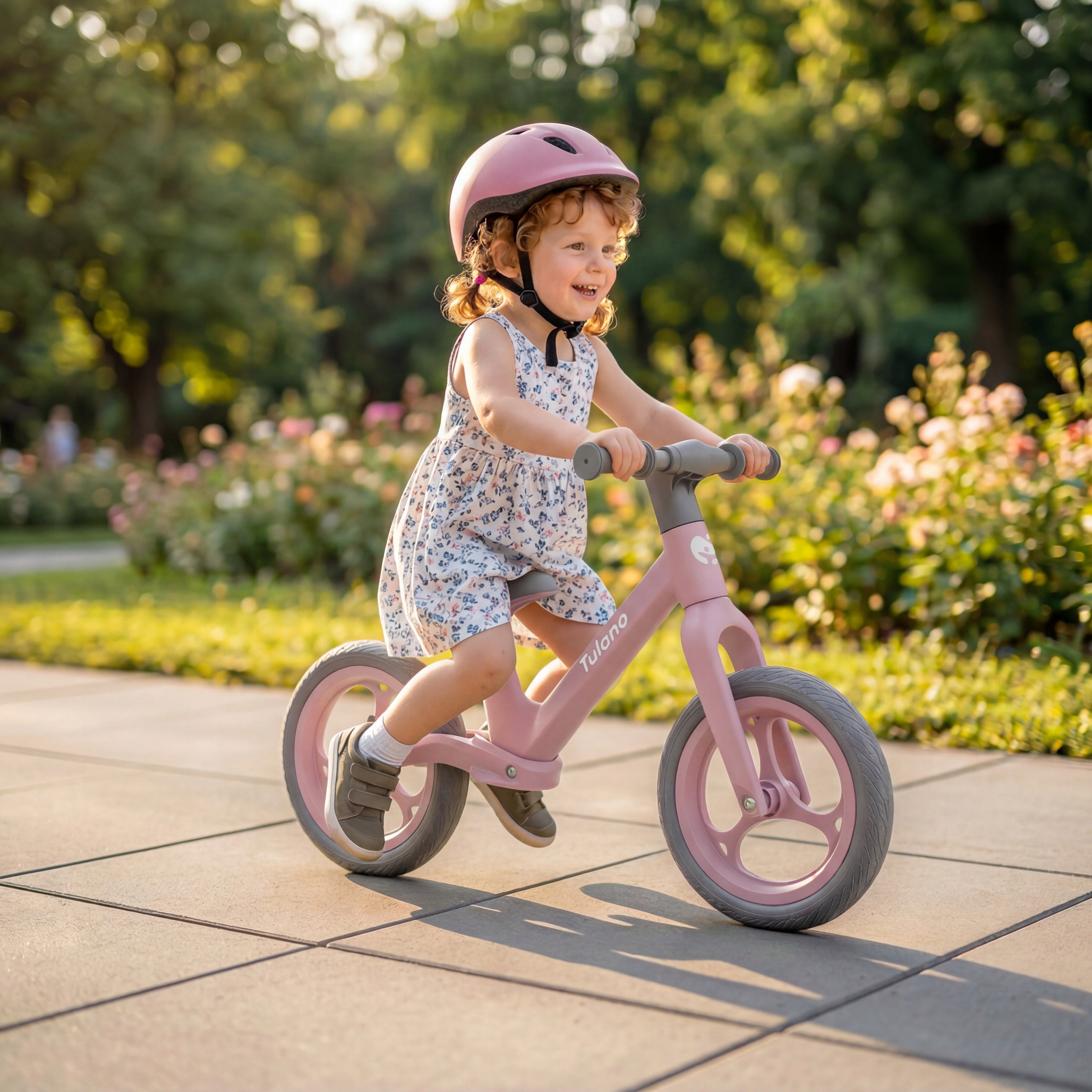 Children's balance bike TULANO pink bike 12 inches light bike CHILD Brand TULANO