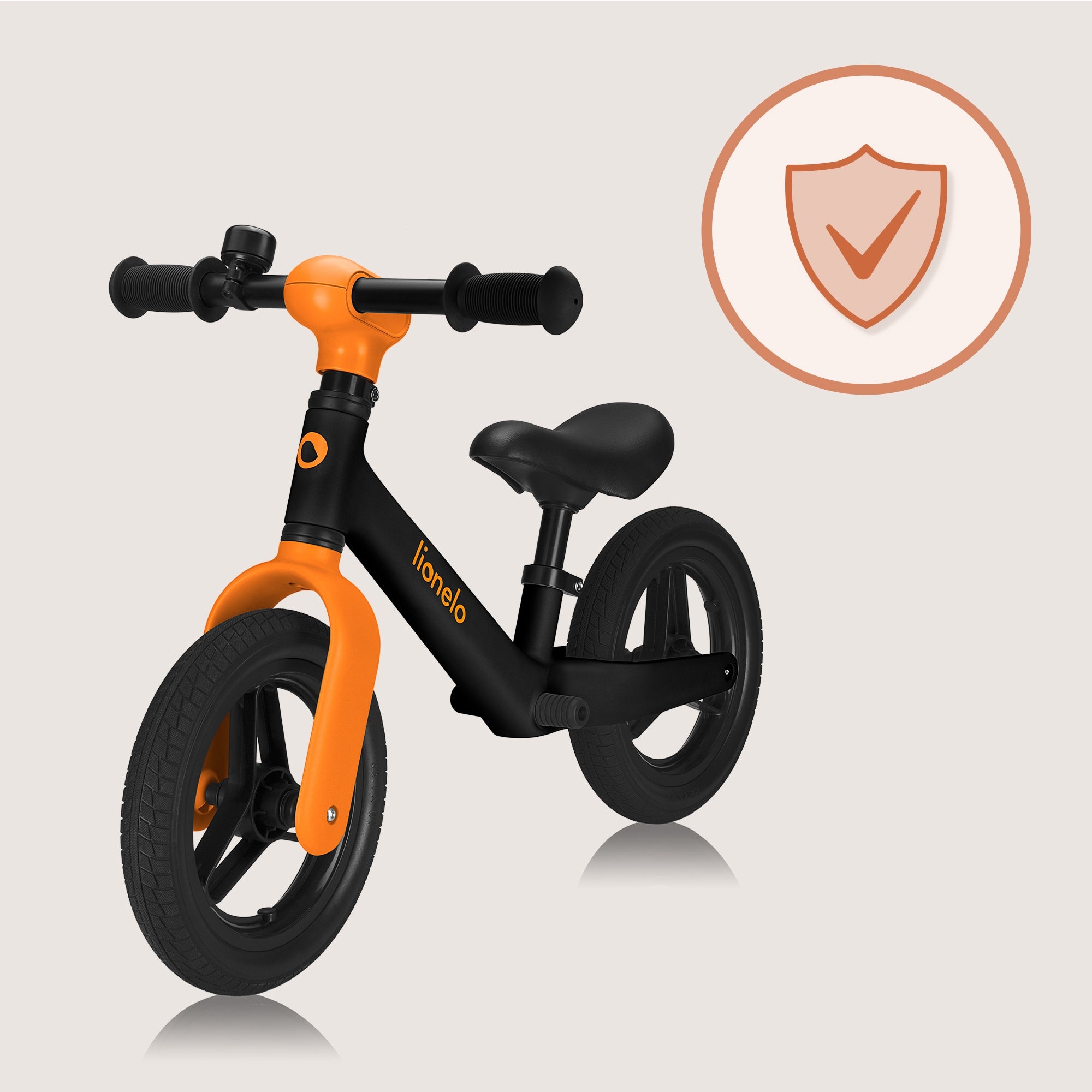 Children's balance bike adjustable maintenance-free wheels Lionelo Toni Brand Lionelo