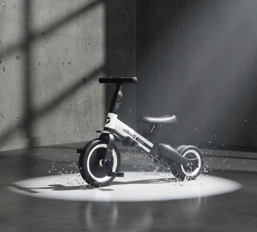 Children's balance bike black Colibro Tremix UP 6in1 with HIT pedals Color black