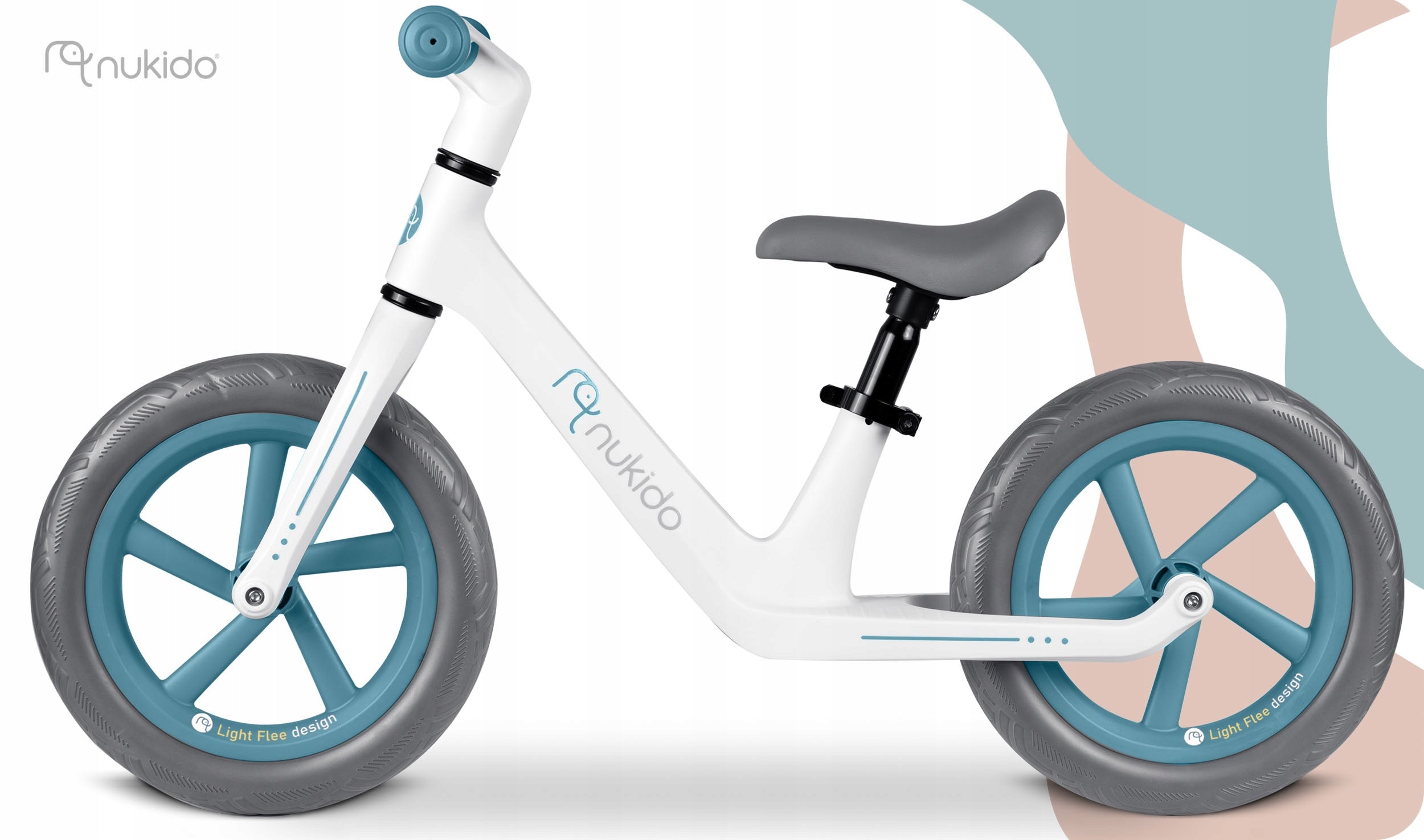 Children's balance bike durable Nukido Light Flee light Model Light Flee