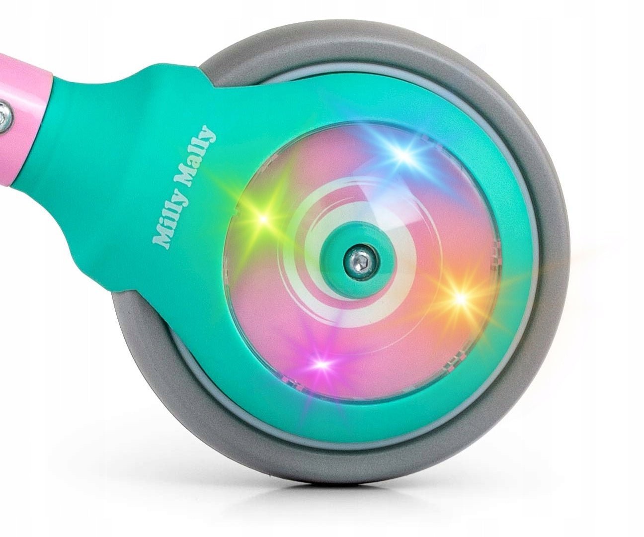 Children's balance bike glowing wheels LED Micro Plus Milly Mally Brand Milly Mally