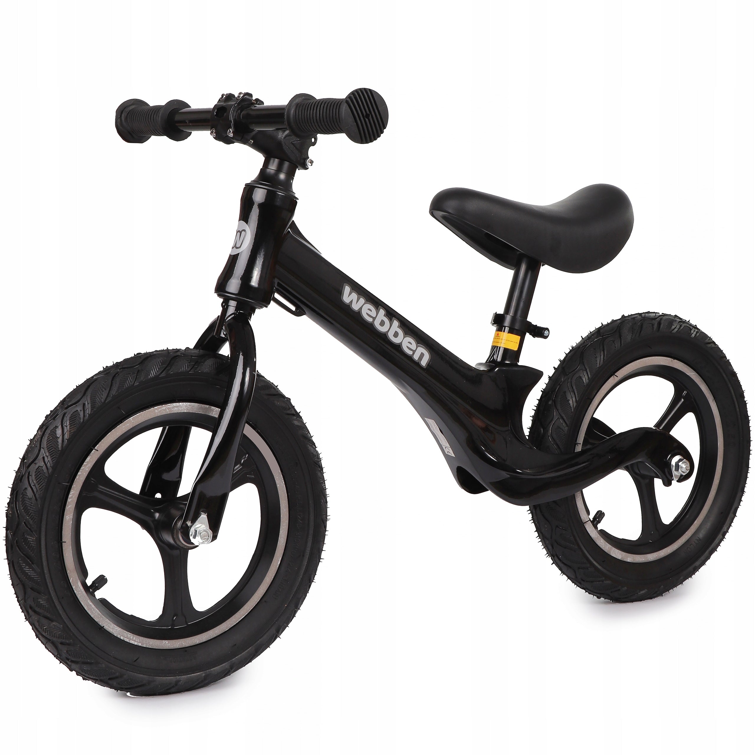 Children's balance bike light 2-5 years magnesium wheels 12 BLAZER WEBBEN Color black