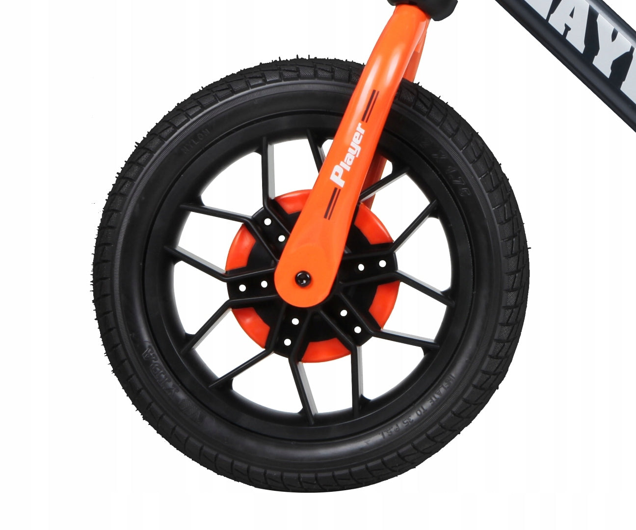 Children's balance bike ride-on glowing wheels 12" Player Qplay Frame steel