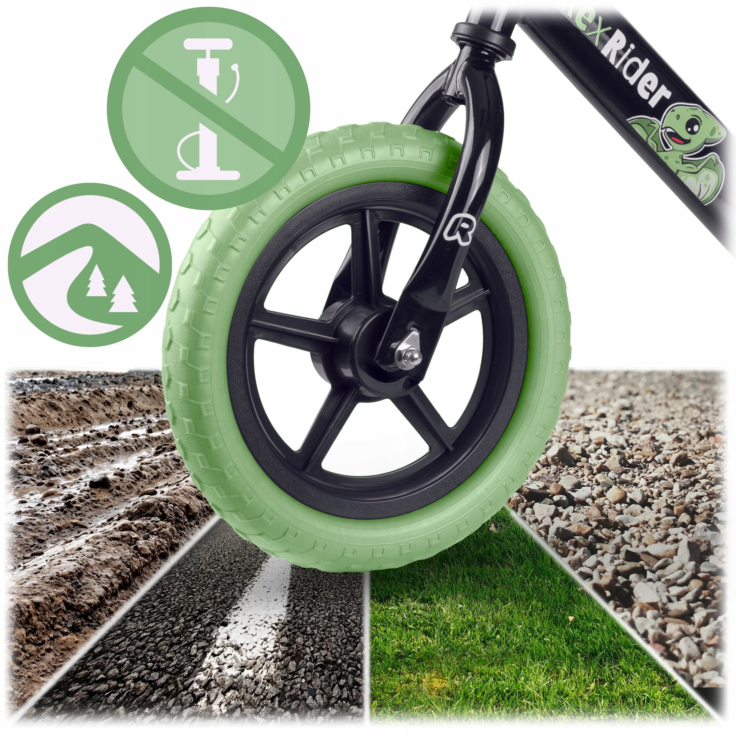 Children's balance bike rider light stable Ricokids Manufacturer code 760702